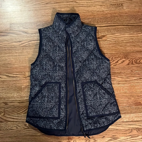 J. Crew Jackets & Blazers - J. Crew Navy Vest